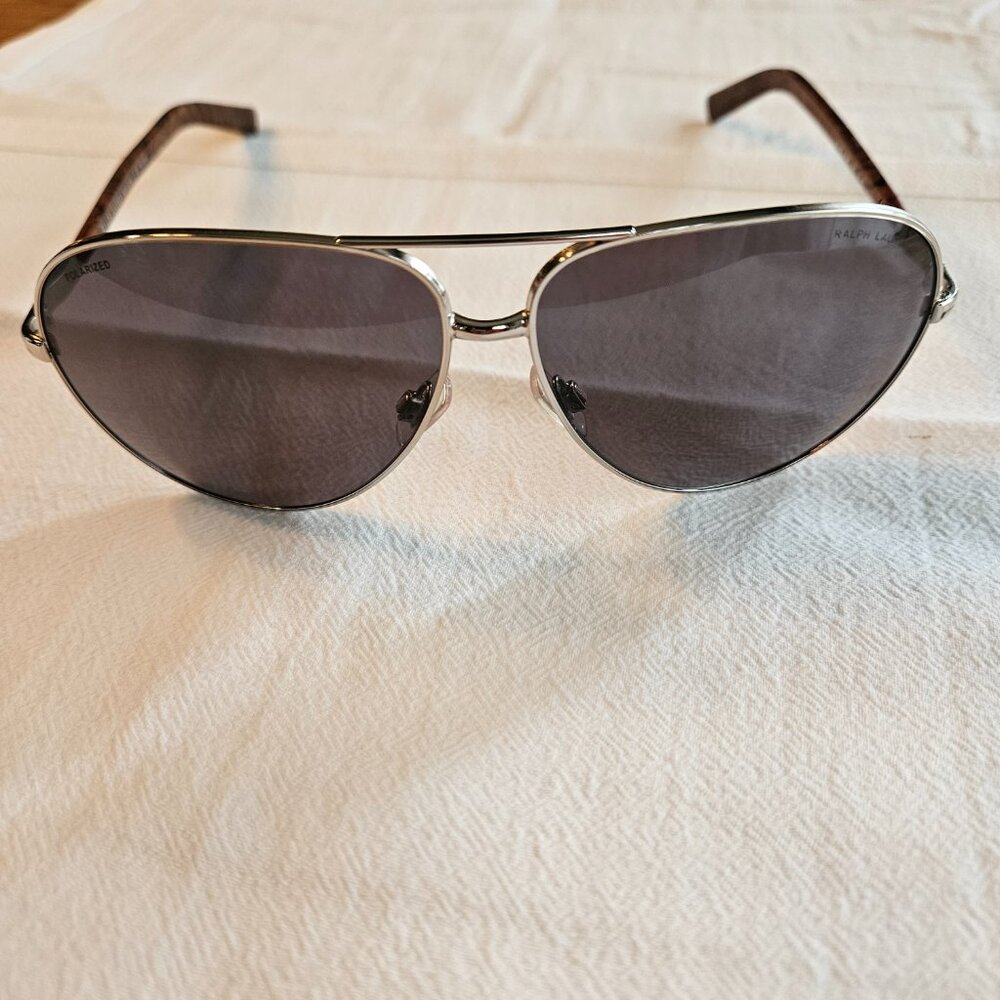 Ralph Lauren Men's Aviator Sunglasses - Polarized - Picture 3 of 16